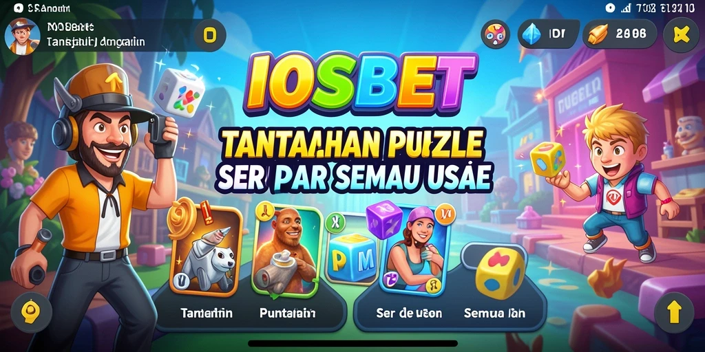 Tampilan gameplay IOSBET yang menantang dan interaktif.
