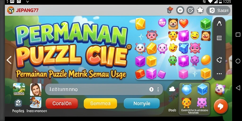 Tampilan gameplay JEPANG77 yang seru dan menantang.