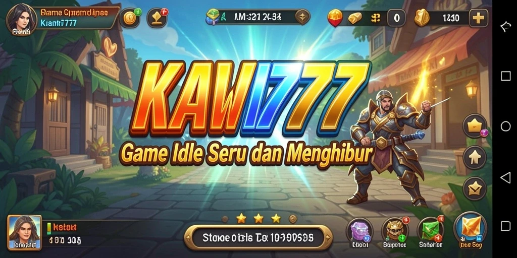 Screenshot KAWI777 menampilkan gameplay Idle yang seru dan menarik.
