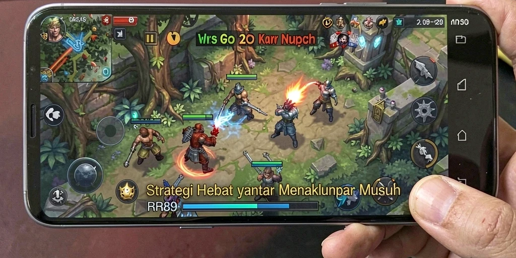 Tampilan gameplay RR89 yang mengasyikkan dan penuh strategi.