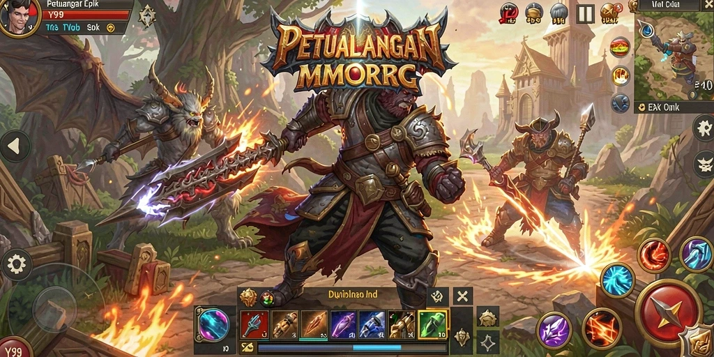 Tampilan gameplay Y89 yang memukau dan interaktif.